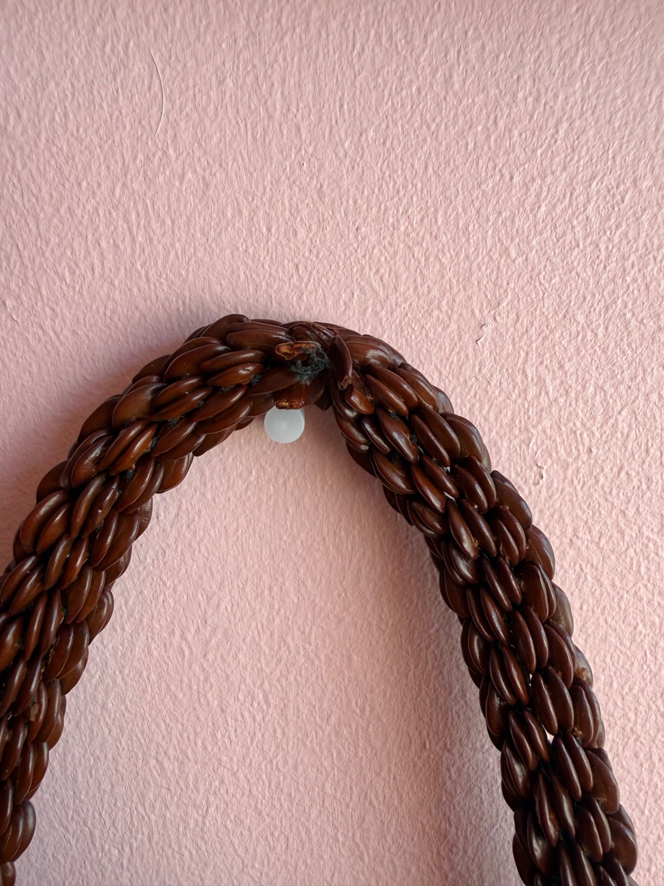 Brown Beaded Bag 