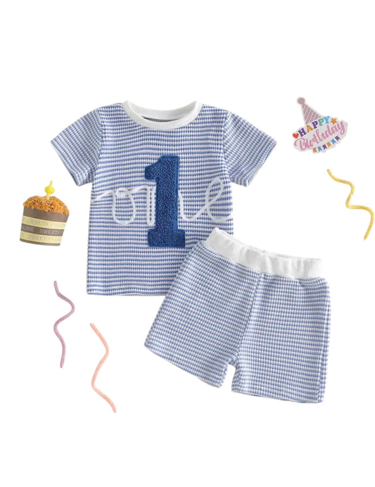 6/12m ‘One’ Two Piece Set
