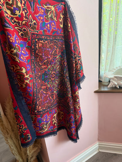 Red Preloved Scarf 