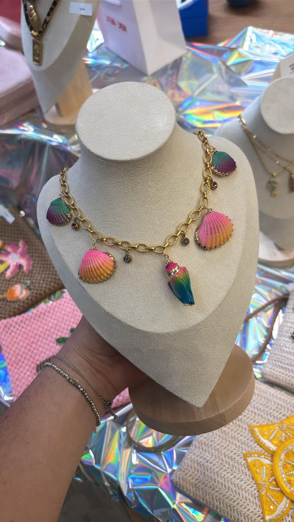 Seashell dream necklace 