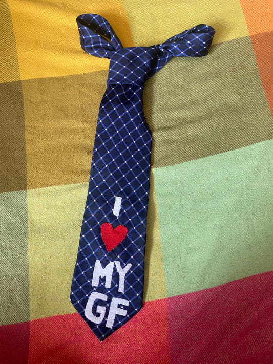I <3 MY GF Up-cycled tie
