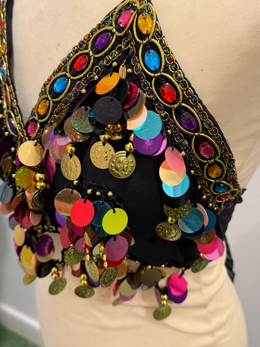 Sequin Dance Top