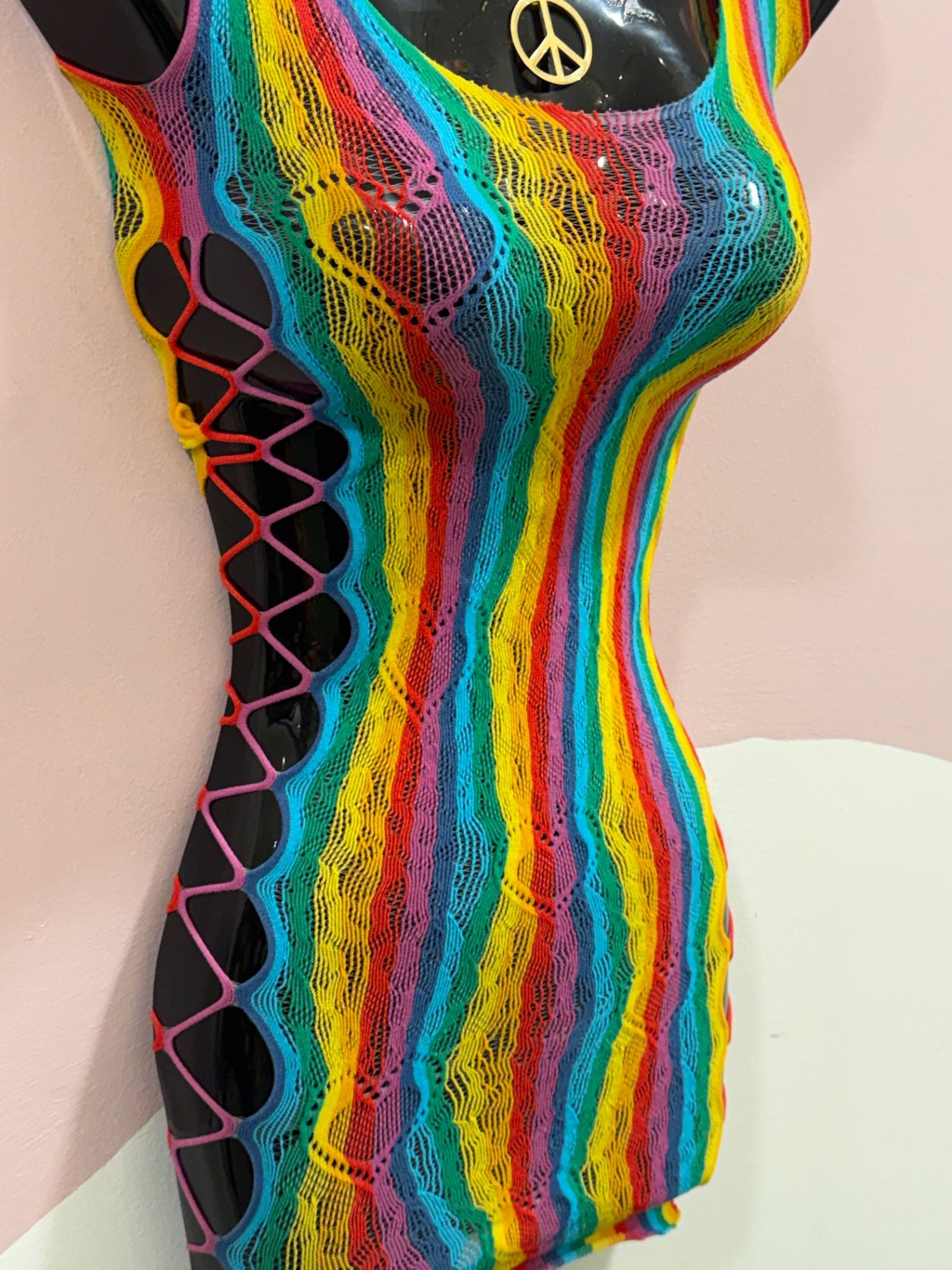 Disco Heart Ravers Tights Dress