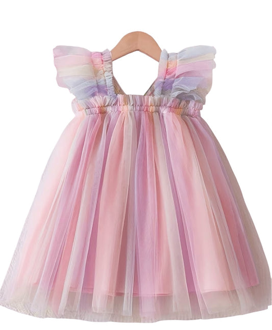 5-6yrs Multicoloured Dress 