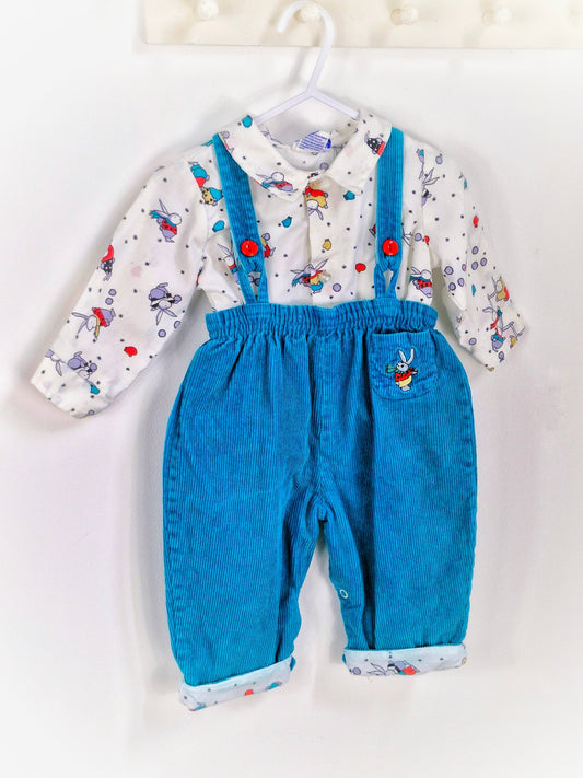 Nannette two piece shirt and dungs set