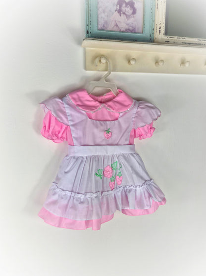 Vintage "hug me" dress pink