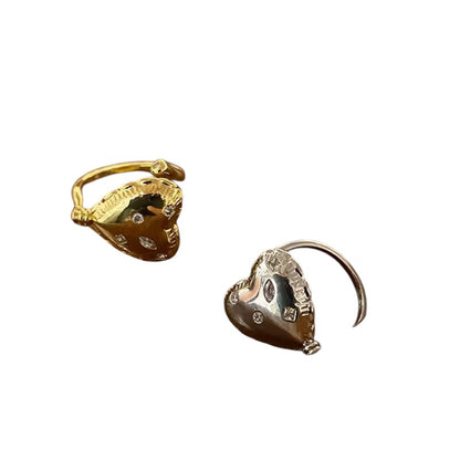 Pieces of My Heart Silver Ring