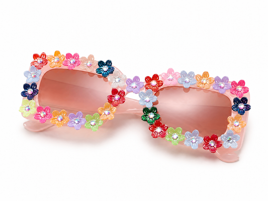  Flower Power Sunglasses Pink