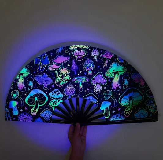 Neon Psychedelic Fan