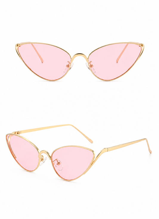 Viper Cat Eye Sunglasses Pink