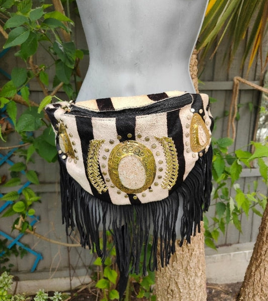 Dolly bumbag / cross body Zebra