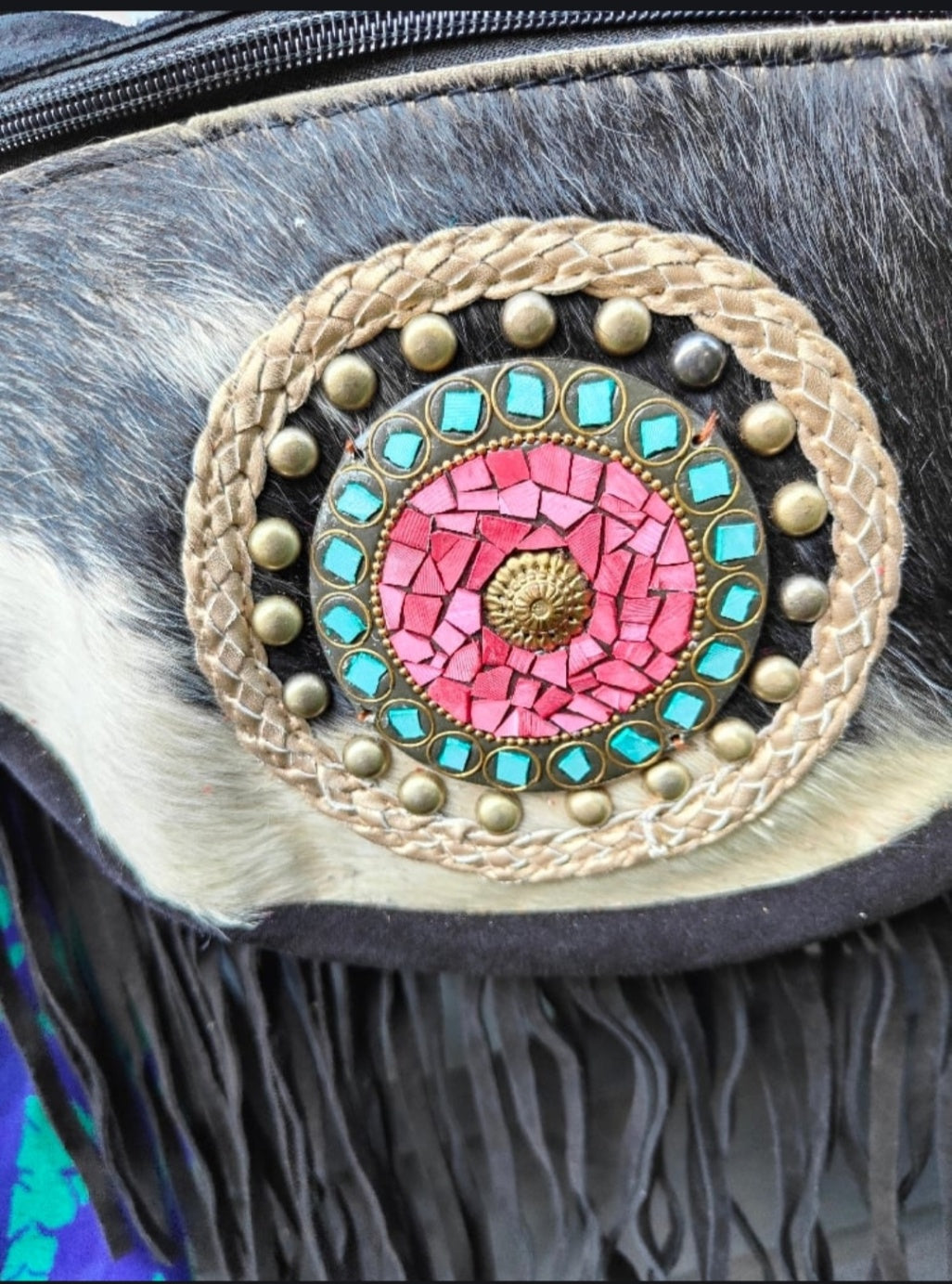 Frida fur bumbag /cross body bag