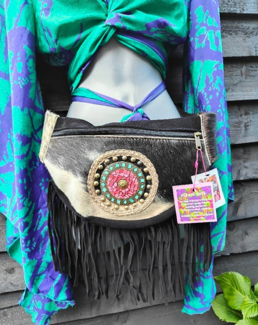 Frida fur bumbag /cross body bag