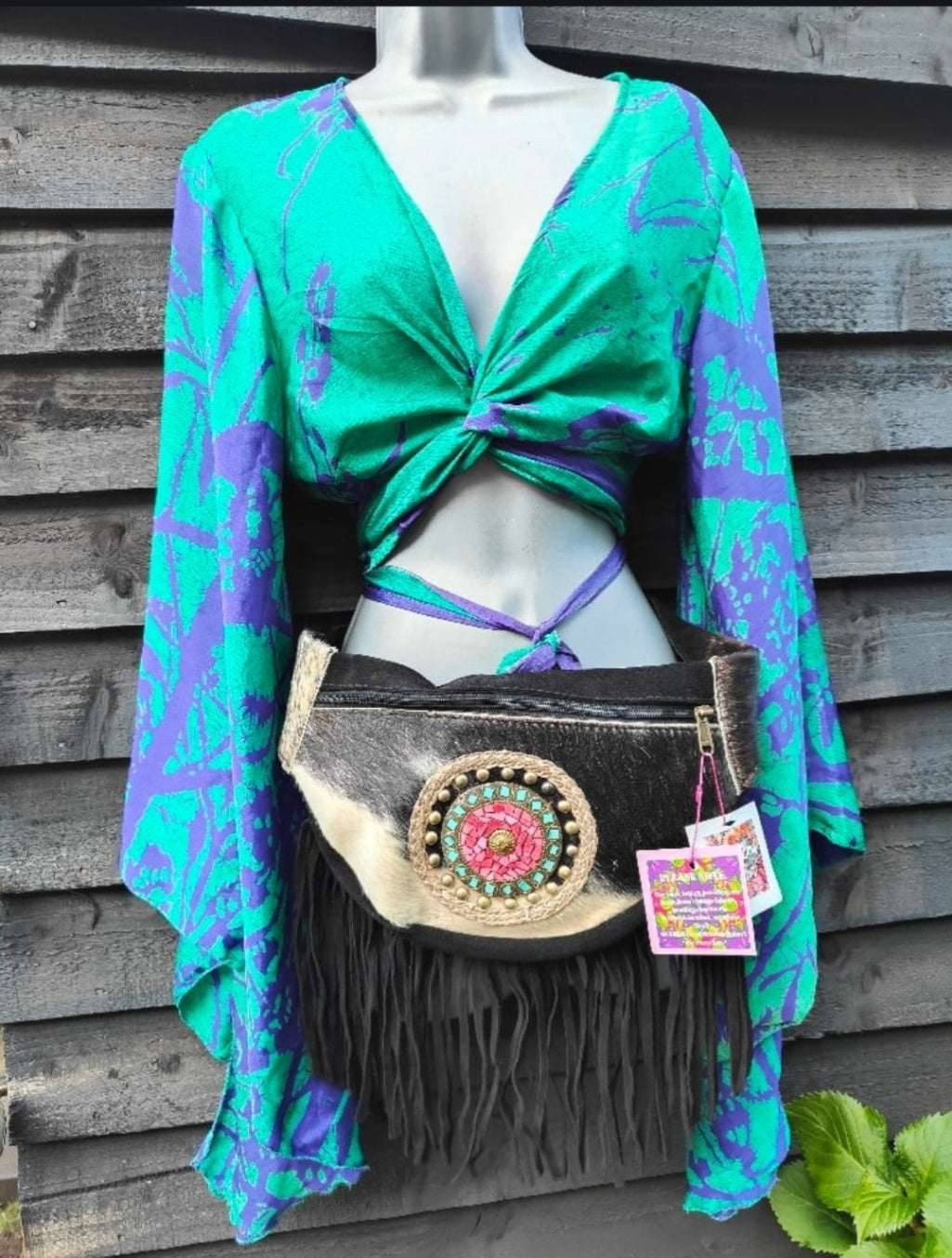 Frida fur bumbag /cross body bag
