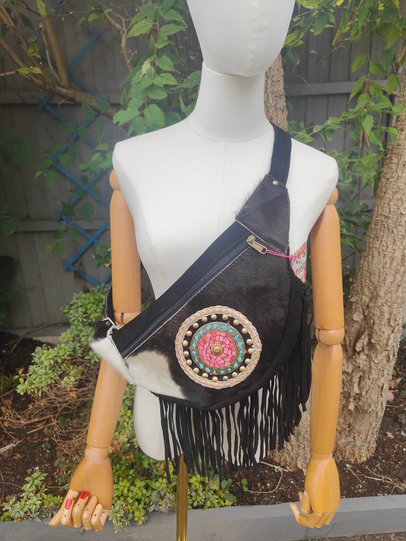 Frida fur bum bag / cross body bag 