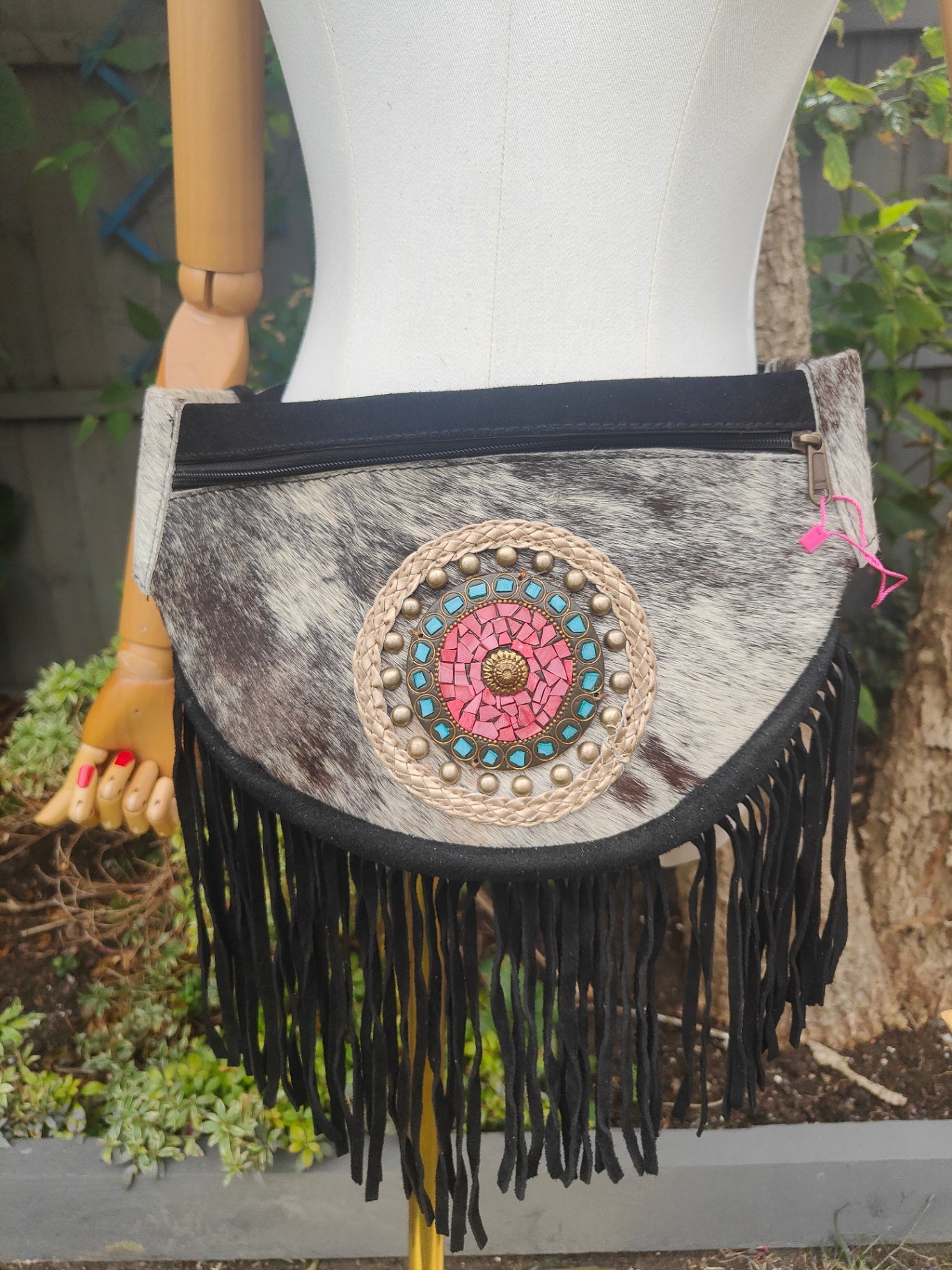 Frida Fur bum bag/ cross body 