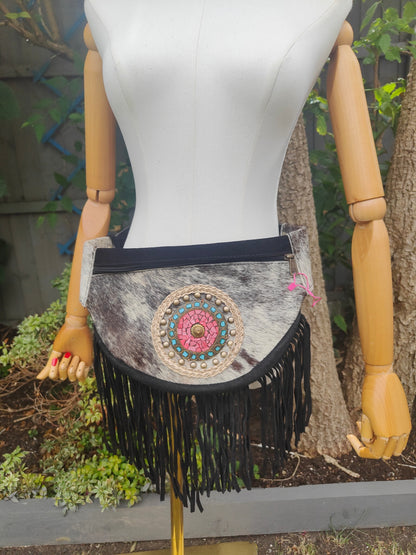 Frida Fur bum bag/ cross body 