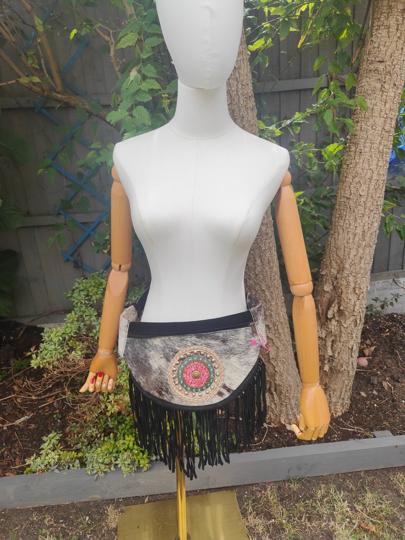 Frida Fur bum bag/ cross body 