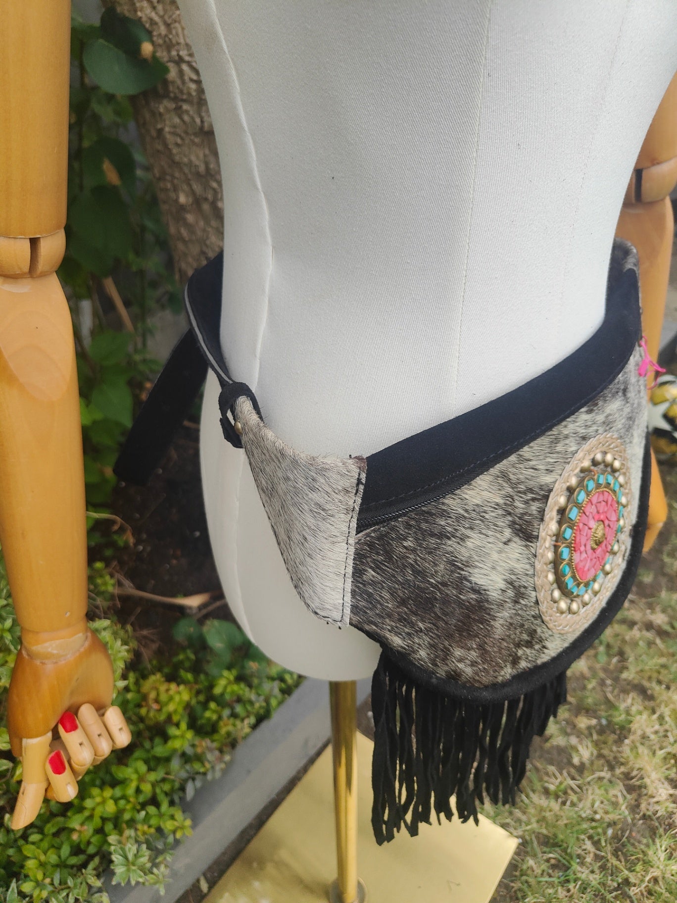 Frida Fur bum bag/ cross body 