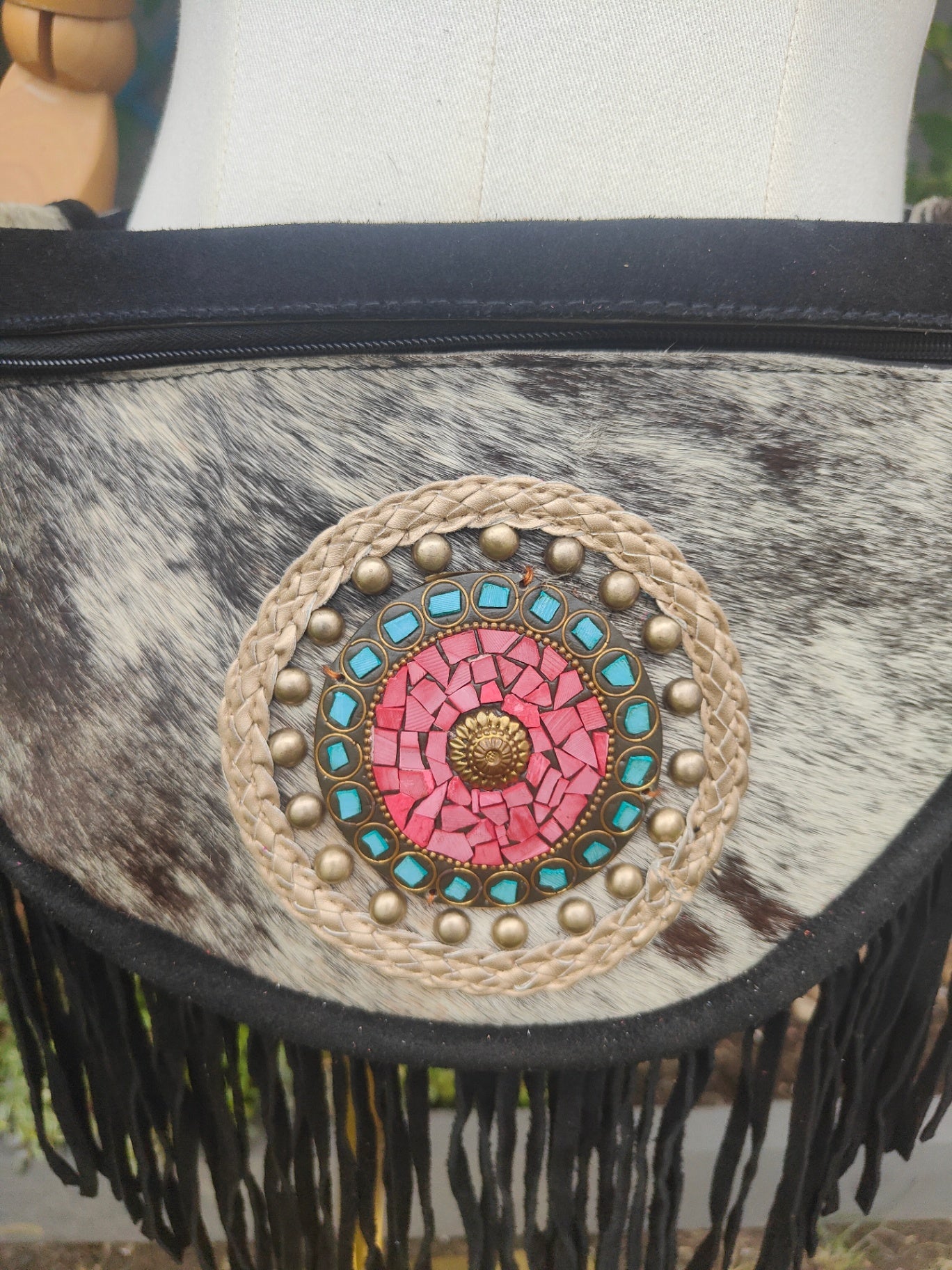 Frida Fur bum bag/ cross body 