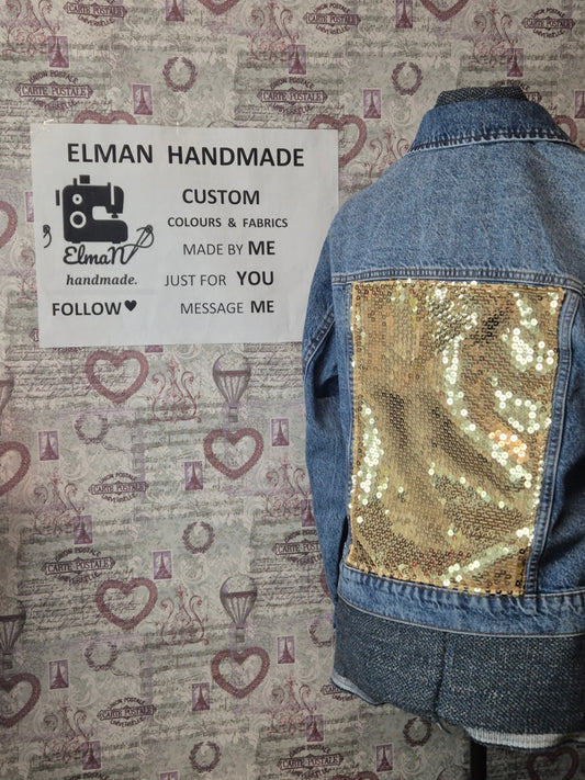 Blue and gold jacket