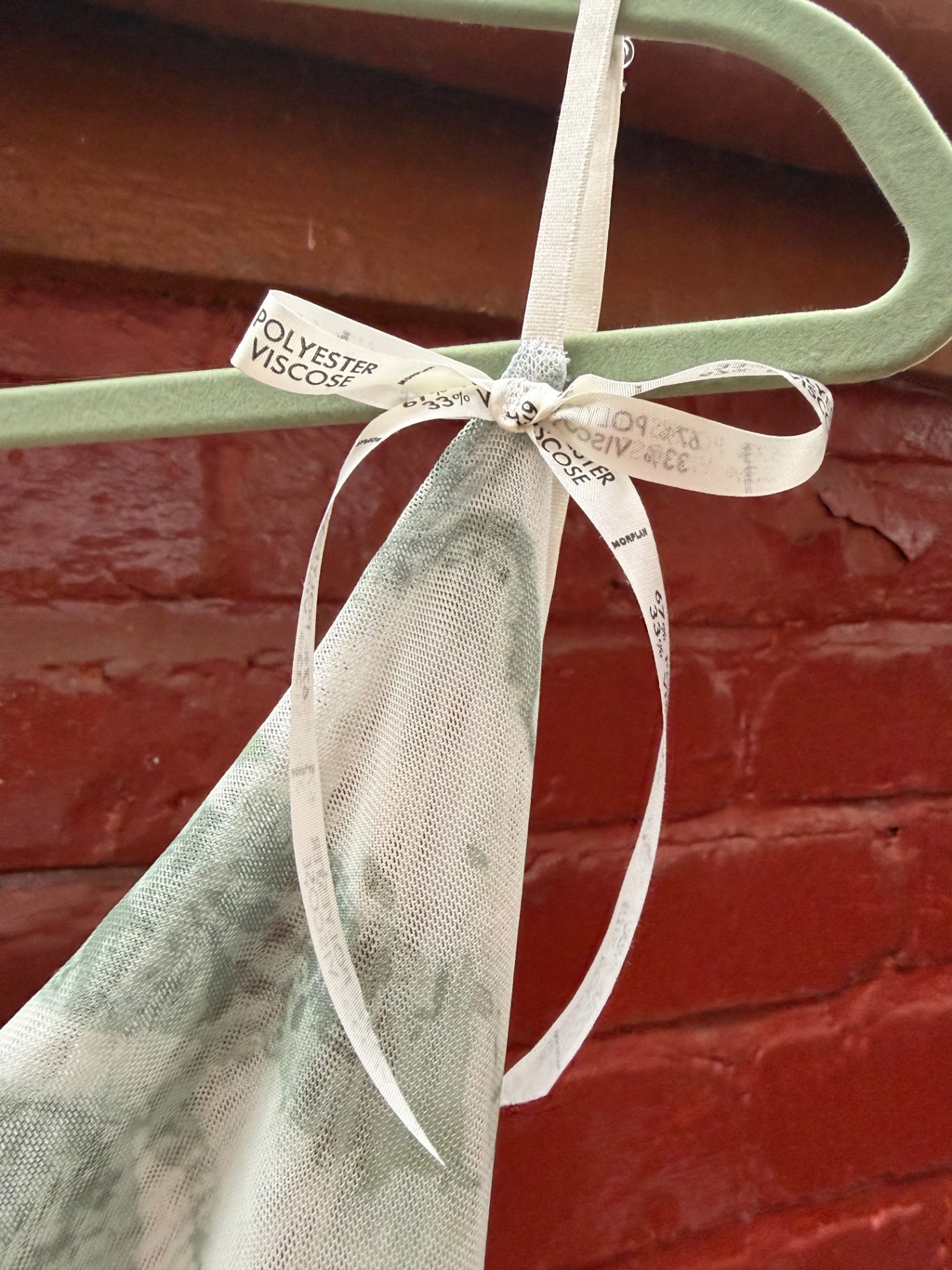 Pink & Green Handmade Dress