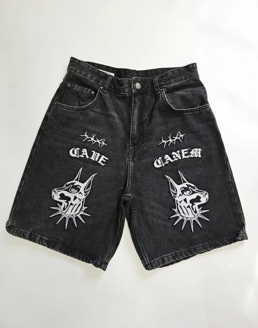 CC DOBERMAN DENIM SHORTS