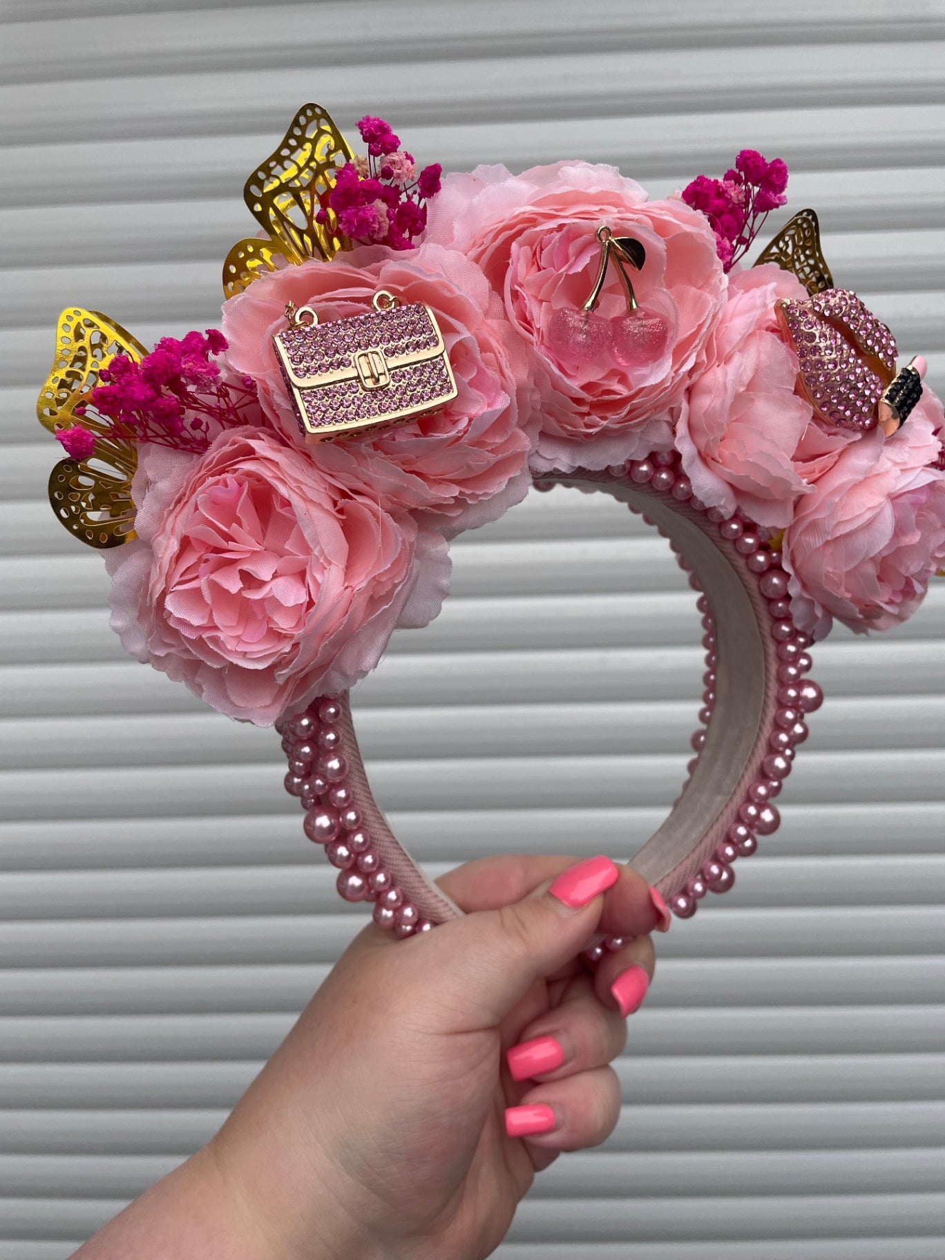 Pretty in Pink Fashionista Statement Headband