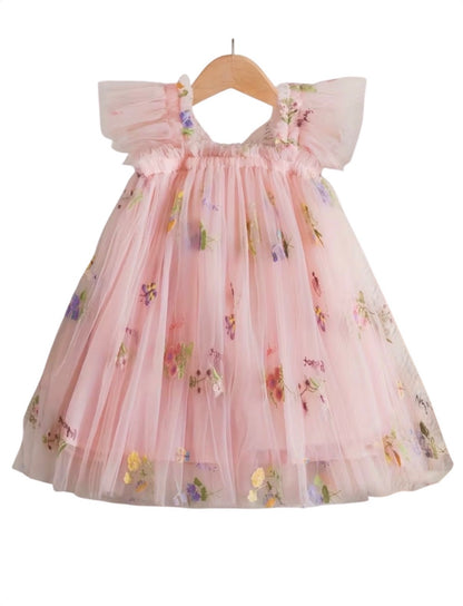 12/18m Peach Winged Dress