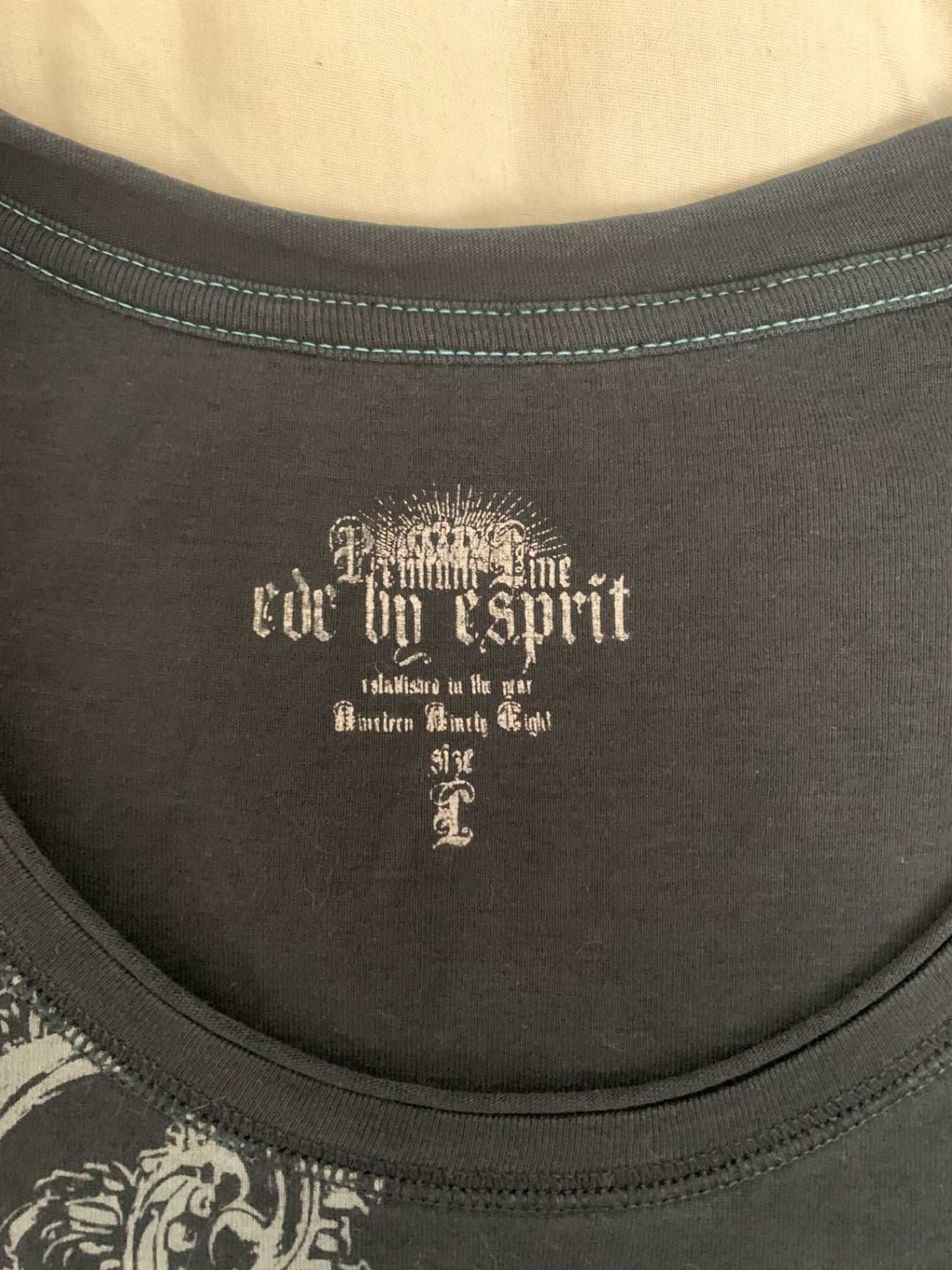 vintage 100% cotton graphic top 