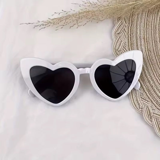 Heart Sunnies White