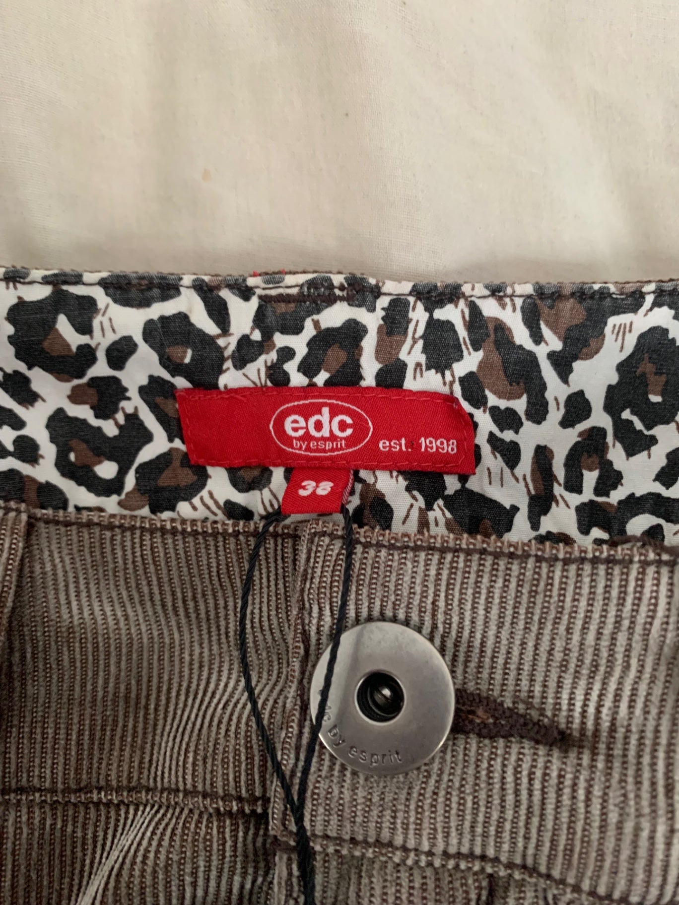 edc brown skirt 