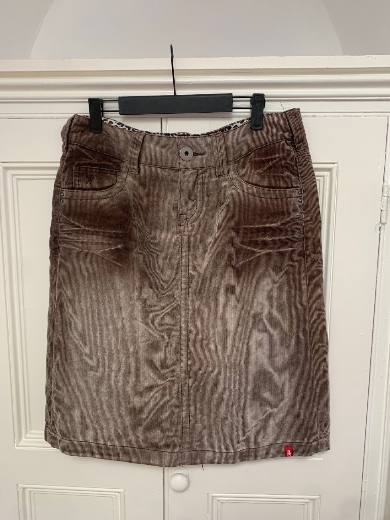 edc brown skirt 