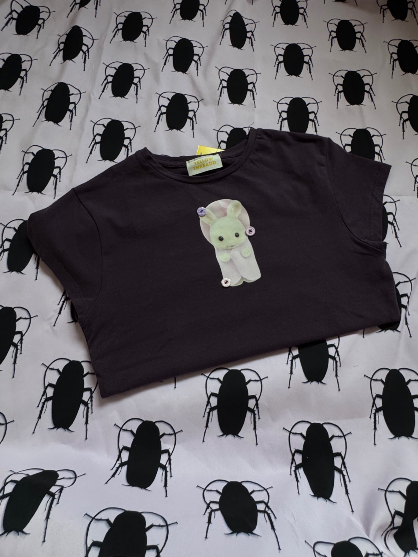 Bunny Button Tshirt 
