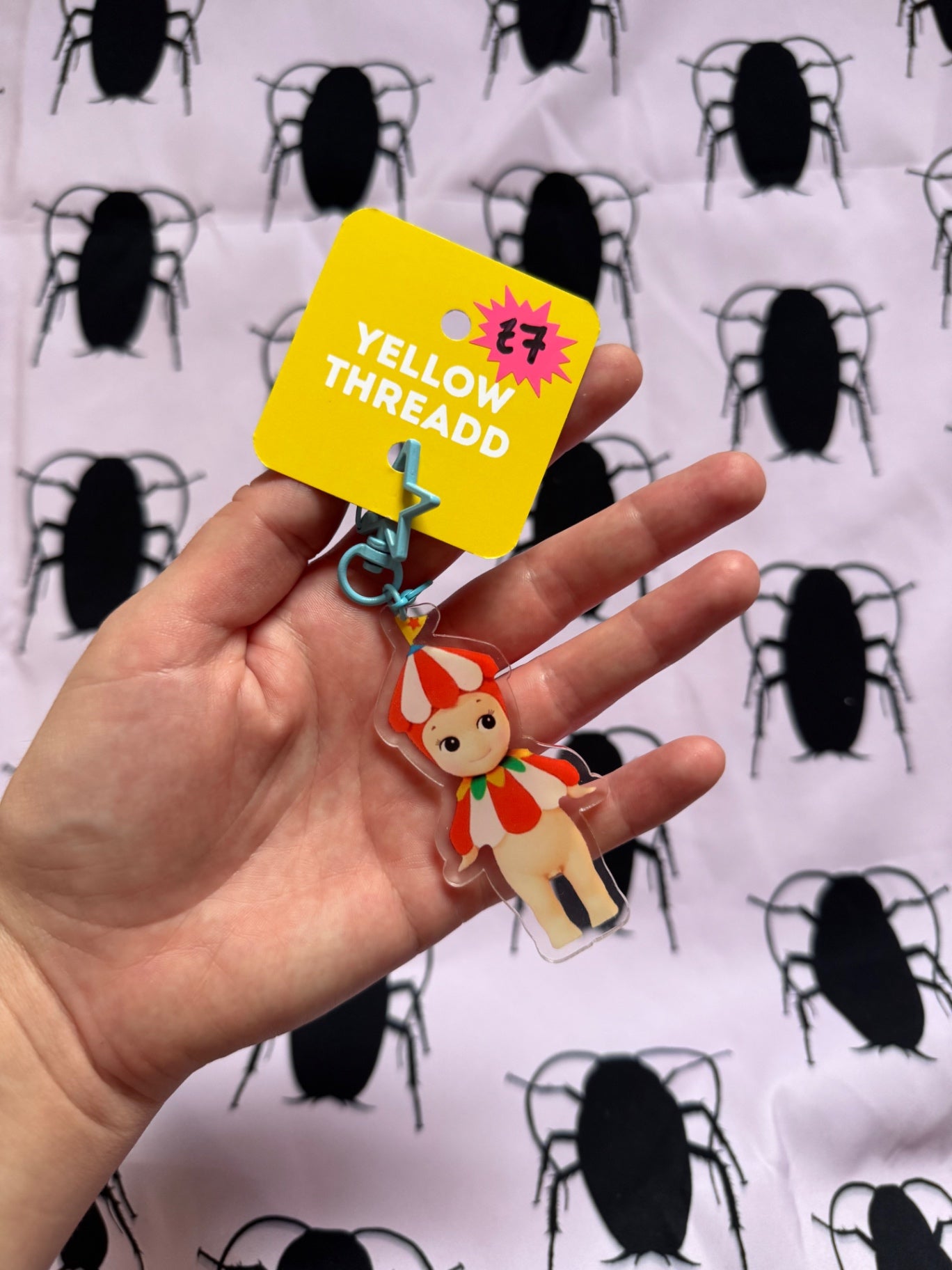 Fairground acrylic keychain