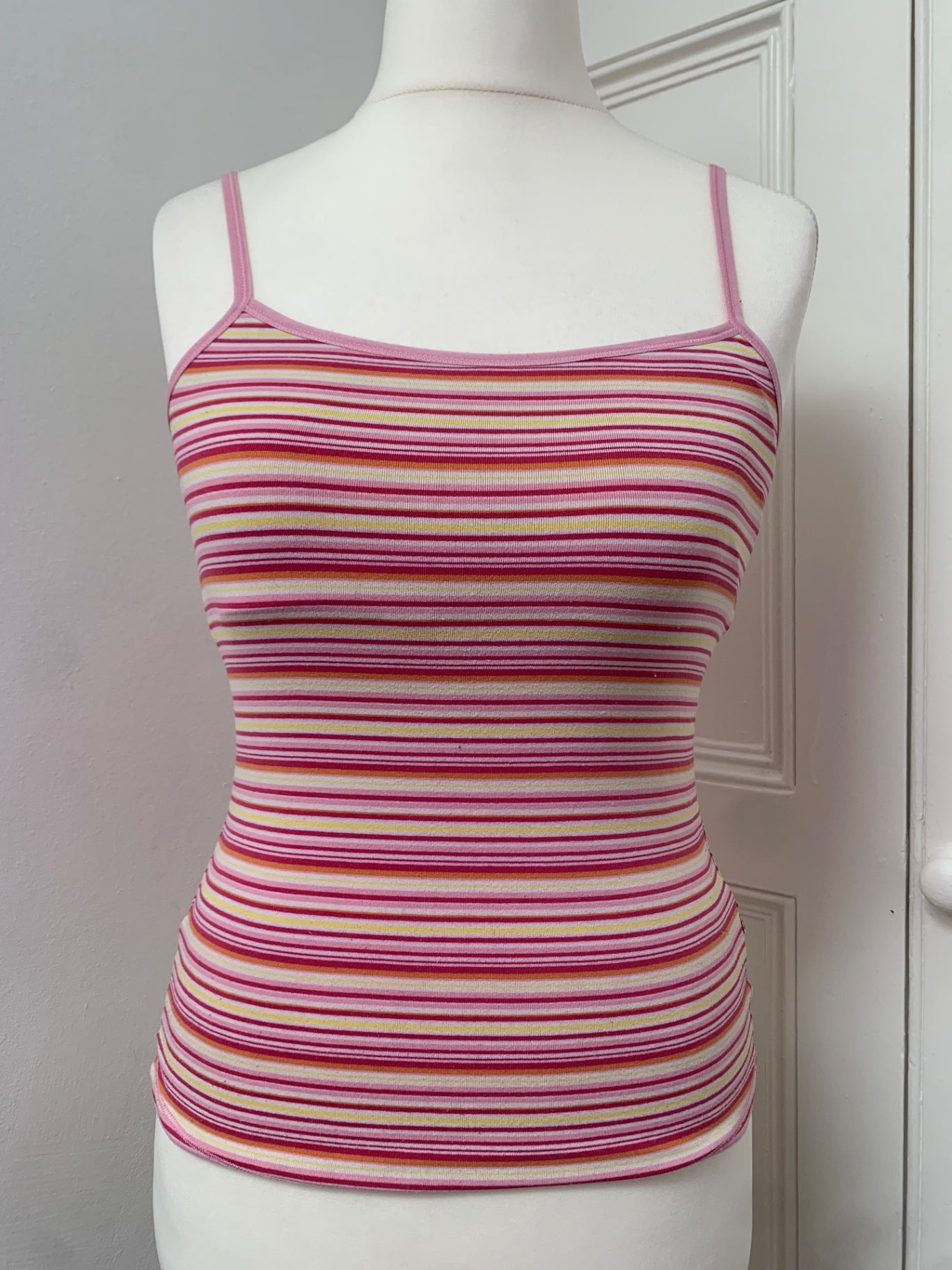 vintage striped vest top 