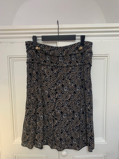 vintage geometric skirt 