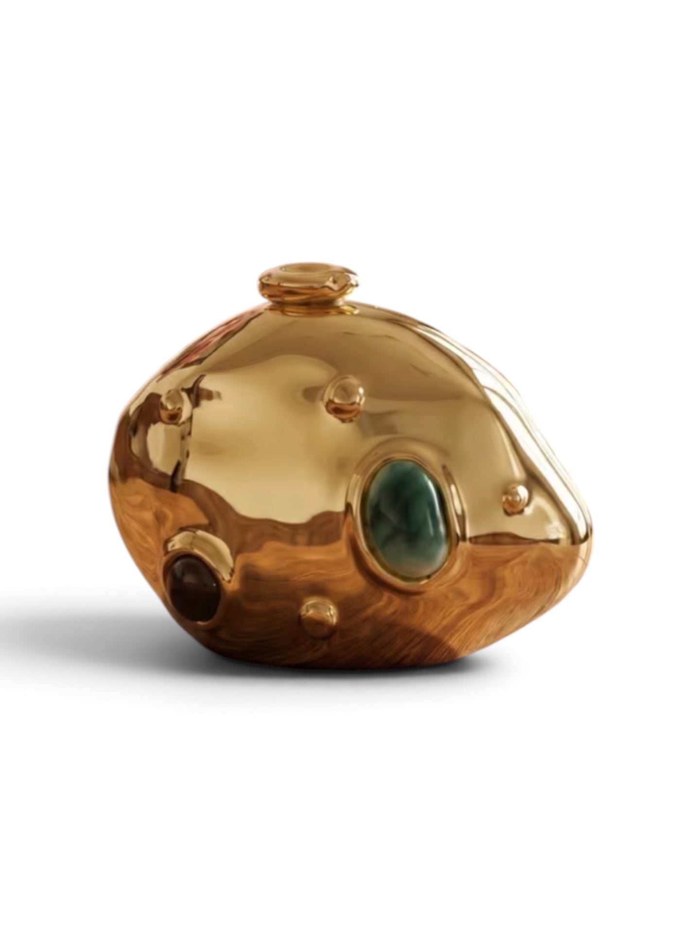 Gold Jewel Clutch Bag
