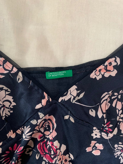 floral blue cami 