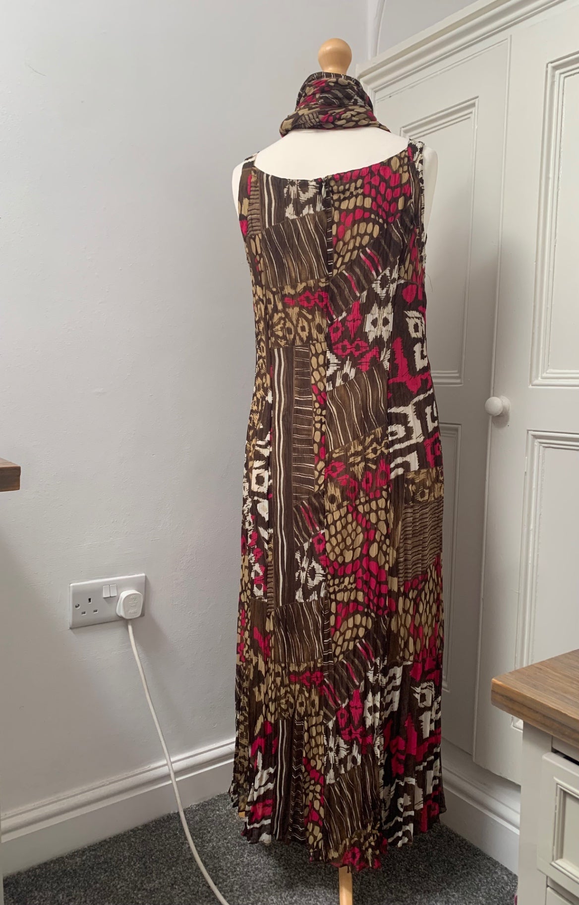 gerry weber dress & multipurpose scarf