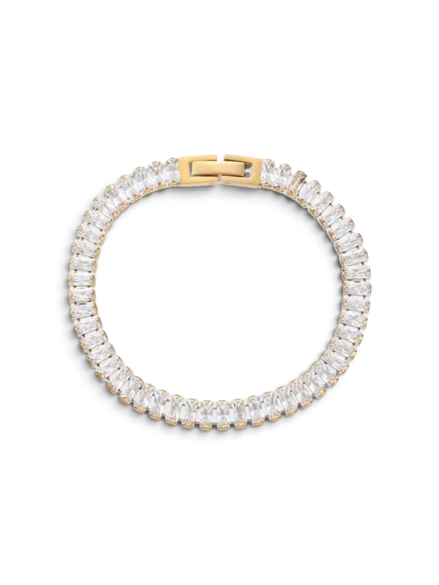 Aurora Tennis Bracelet Gold