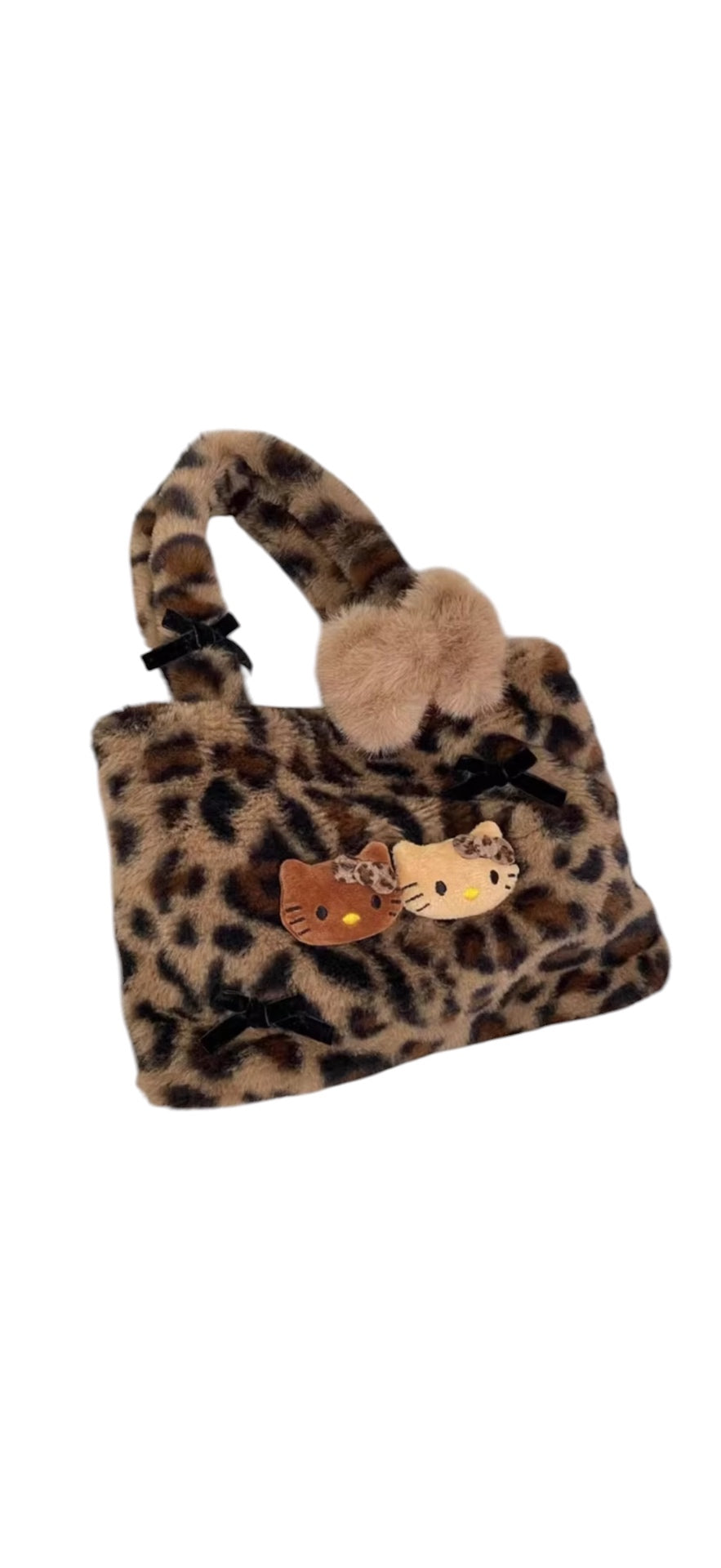 Hello Kitty Faux Fur Bag