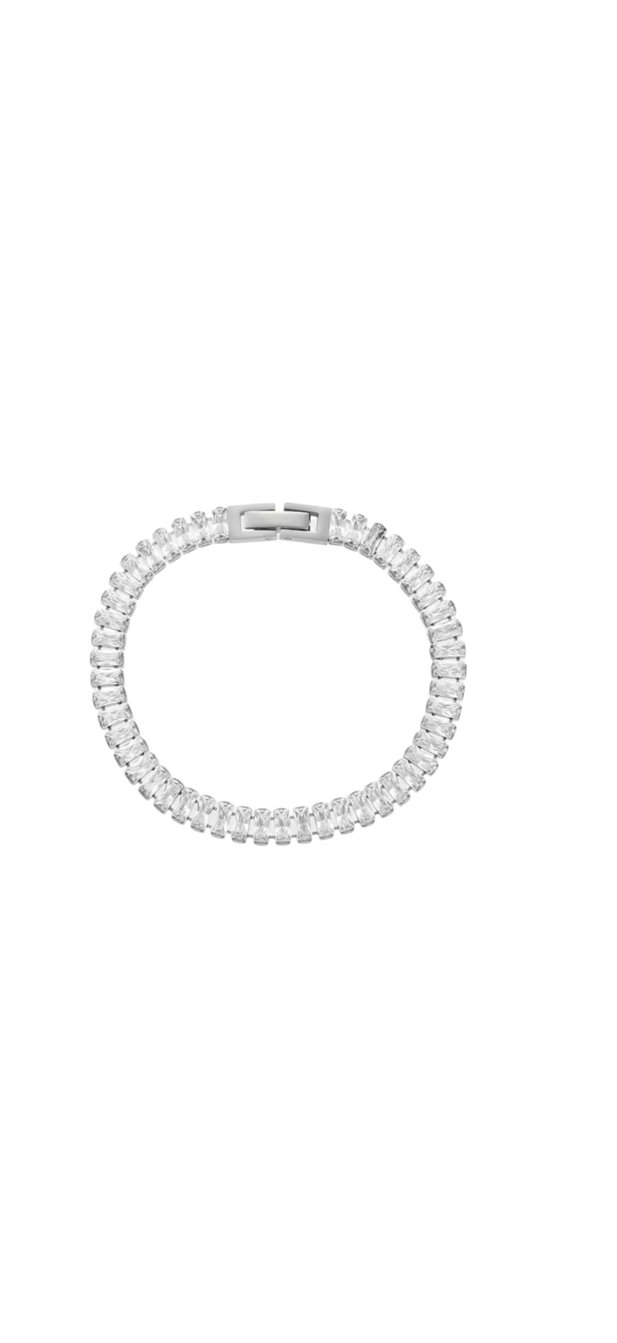 Aurora Tennis Bracelet Silver
