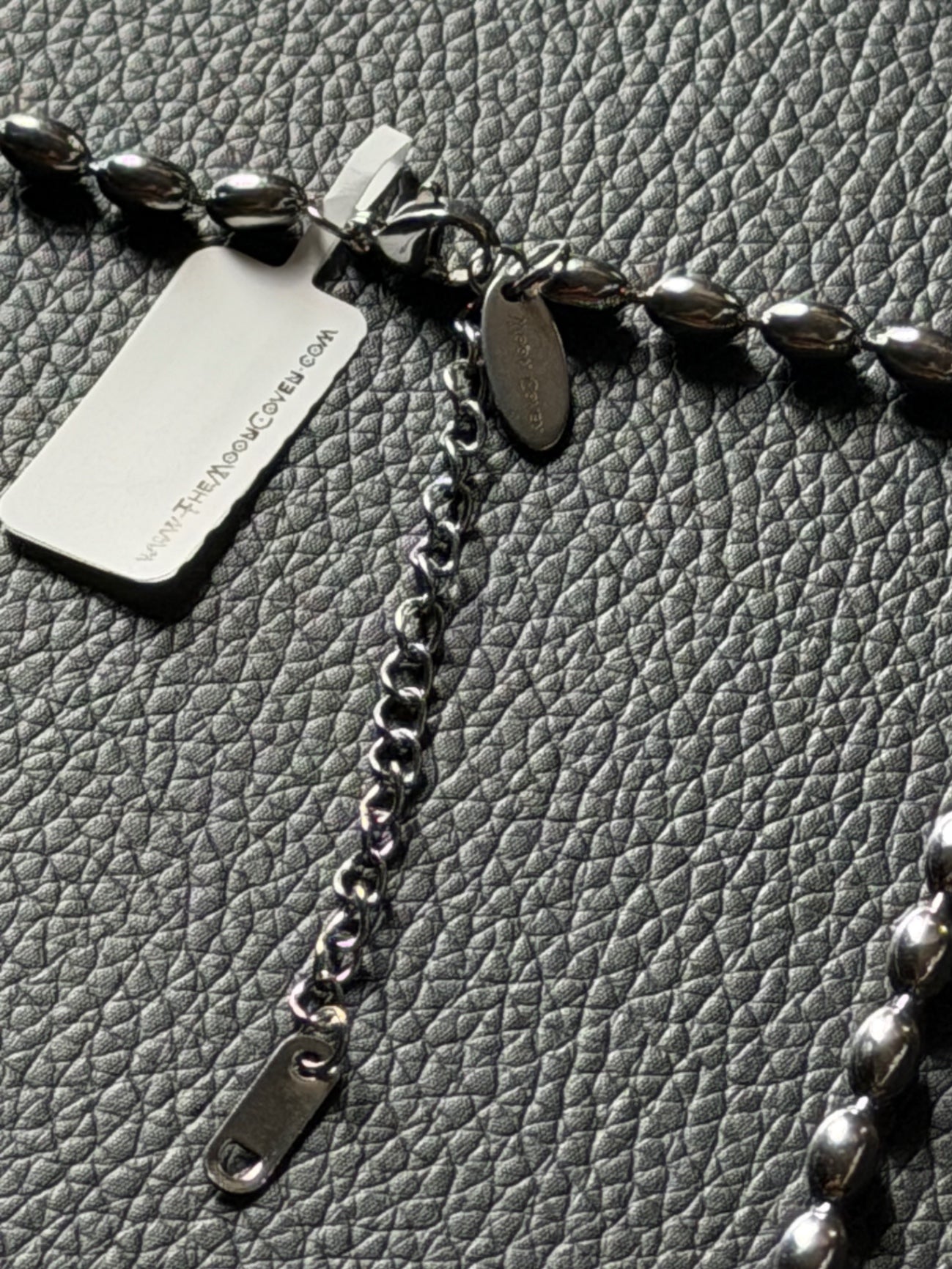 The Essential Beaded Stacking Necklace Silver