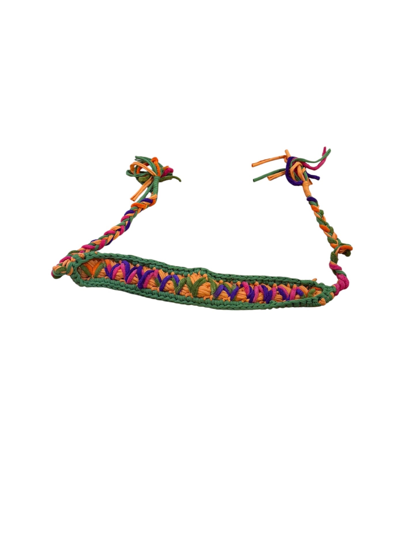 Rainbow tassel belt