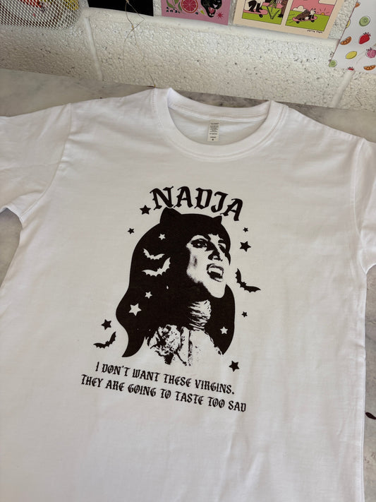 NADJA WWDITS Unisex White T-Shirt - XL