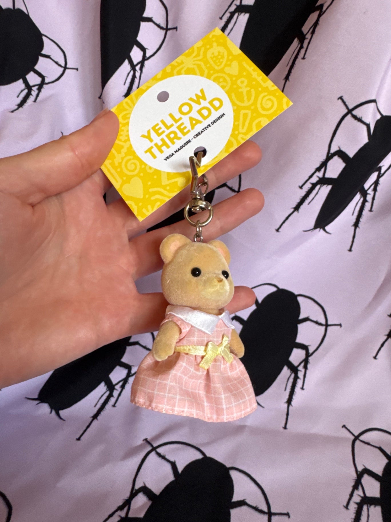 Bear Critter Keychain 
