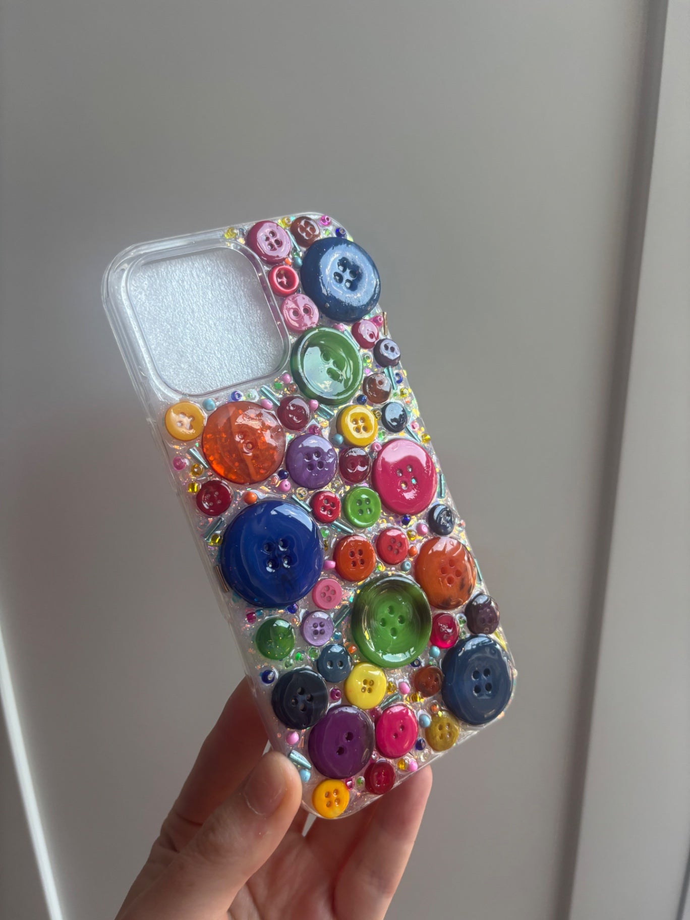 Buttons funky phone case iPhone 16 pro max
