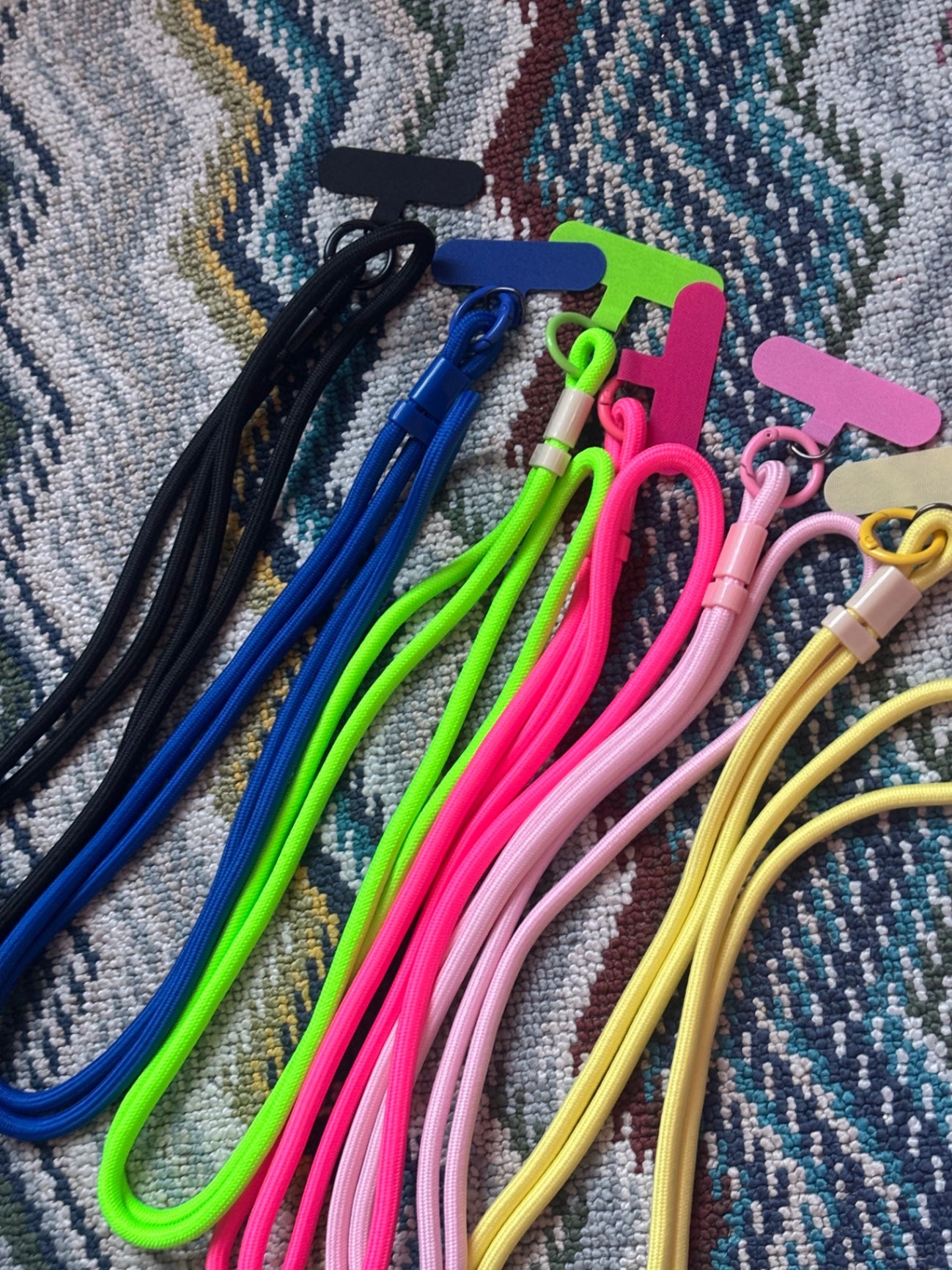 XL phone strap pastel yellow 
