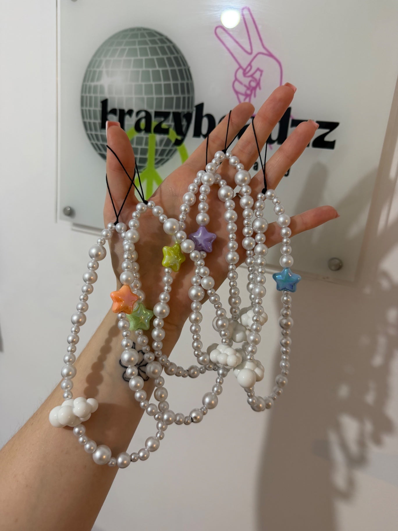 ‘Bright night’ phone charm - RANDOM COLOUR
